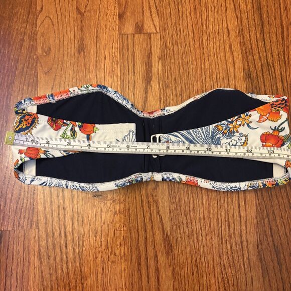 LUCKY BRAND Printed Floral Bandeau Bikini Set M/L - Picture 11 of 12